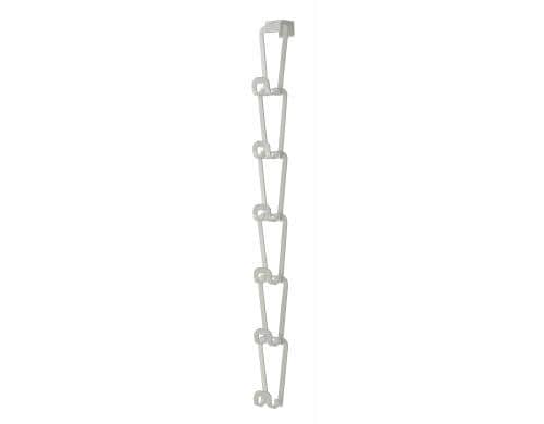 Yamazaki Taschenhalter Chain weiss 7.8x7.6x77cm, Edelstahl