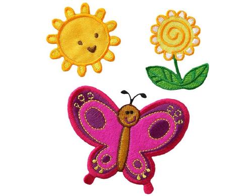 Monoquick Aufbügelbild Basic Create Sommerwiese