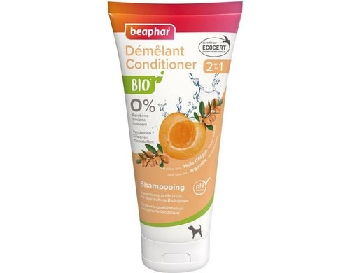 Beaphar Shampoo Bio Cosmetic 2 in 1 Shampoo & Conditioner, 200ml