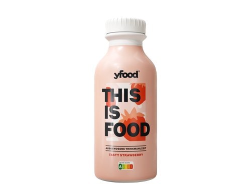 YFood Trinkmahlzeit Tasty Strawberry 500ml