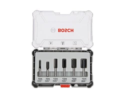 Bosch Professional 6-tlg. Nutfräser-Set 6-mm-Schaft