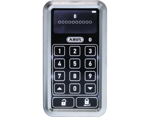 ABUS HomeTec Pro CFT3100S BT-Tastatur Silber