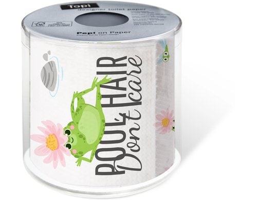 Paper + Design Toilettenpapier Pool Hair 0.1x22m, 200 Blatt FSC