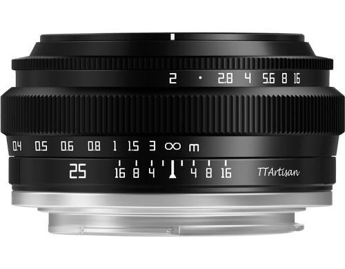TTArtisan C2520-B-X APS-C 25mm F2 X Mount