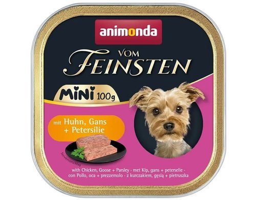 Animonda Dog v.Feinsten Mini 32x100g Huhn,Gans&Petersilie