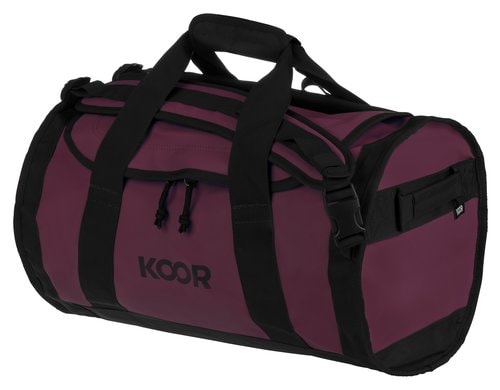 KOOR Dufflebag 30L maroon Rpet, maroon