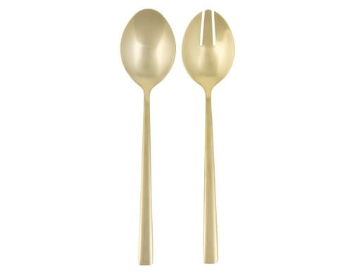 FURBER Salatbesteck 2TLG Edelstahl, 2-teilig