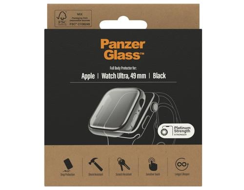 PanzerGlass Apple Watch Full Body Case Black, für Apple Watch Ultra