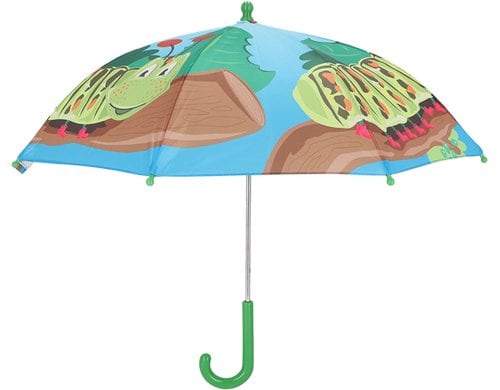 Esschert Design Regenschirm Raupe 68.5x59 cm (DxH), Polyester, Stahl ,PP