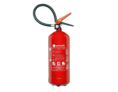 Permafix Feuerlöscher Pulver PS6-HJ Brandklasse ABC, 6 Kg