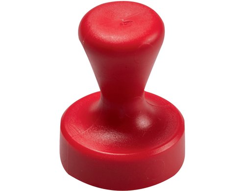 Berec Griffmagnet, rot, 2-er Set Kunststoff, Ø 17 mm, Neodym