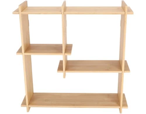 Esschert Indoor Wandetagere quadratisch L Natur