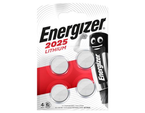 ENERGIZER Knopfzelle CR 2025 4  Stück