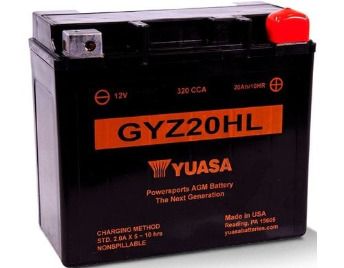 YUASA AGM 12V/21.1Ah/320A LxBxH: 175 // 87 // 155 // S:0