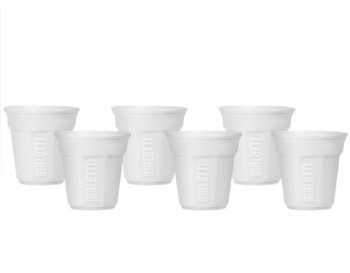 Bialetti Bicchierino Tassenset weiss 6er Set