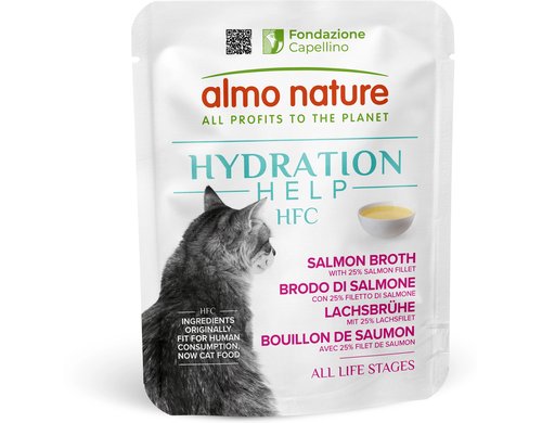 Almo Nature Hydration Help HFC 50g Lachsbrühe