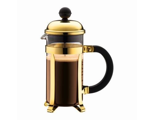 Bodum Chambord Kaffeebereiter gold Fassungsvermögen 0.35 Liter
