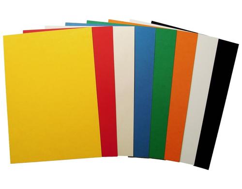 Büroline Einbanddeckel aus Pressspan 385 gm2, gelb, 100 Stück