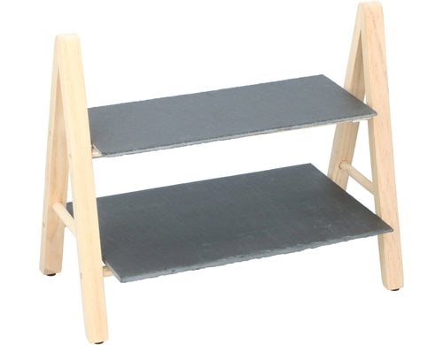 Alpina Servierständer 2 Stufen 32x18x28 cm