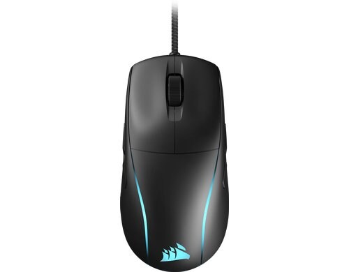 Corsair M75 Lightweight Black Gaming Maus wired, 26000 dpi, 74g
