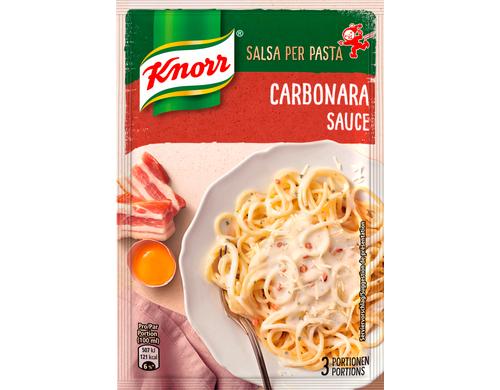 KNORR Salsa per Pasta Carbonara Beutel 3 Portionen
