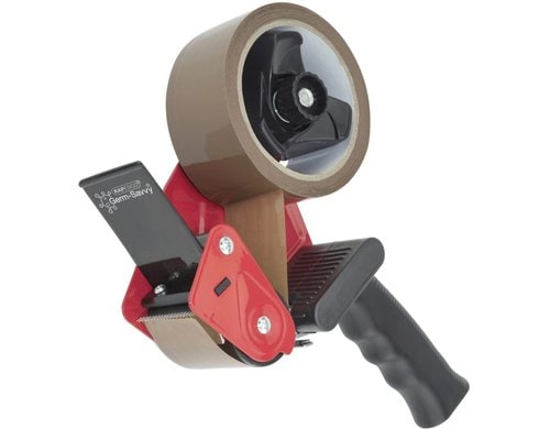 Rapesco Germ-Savvy 960Klebebandhandabroller antibakteriell, schwarz, inkl. 1 Rolle