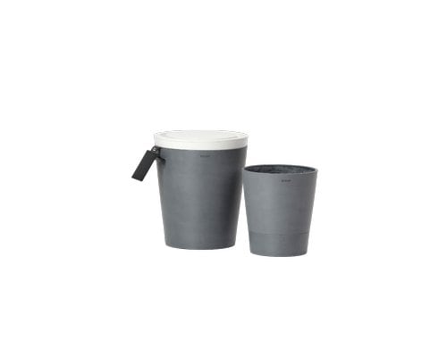 Boum 3 Starter Set Grau 35L Wassertank + Topf 15 L Pro + Steuerung