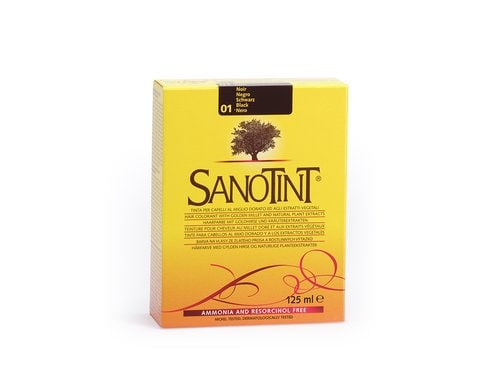 SANOTINT 01 Haarfarbe schwarz