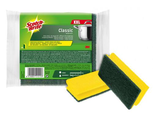 3M Scotch-Brite Reinigungsschwamm XXL Inhalt 4 Stück, extra stark