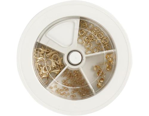 Creativ Company Verschlussset gold 5 Sorten