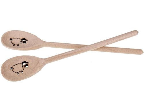 creanorm Kochlöffel Schaf, 30 cm Schaf Laserschnitt