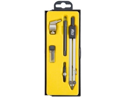 KERN Reisszeug 5-fach Länge 150 mm, max. Kreis ca 400 mm