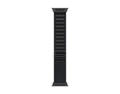 Apple AlpineLoop Black Titanium Finish 49mm, Black, Small
