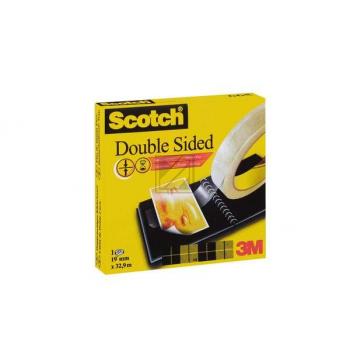 3M Scotch Doppelseitig 19 mm x 33 m 1 Rolle