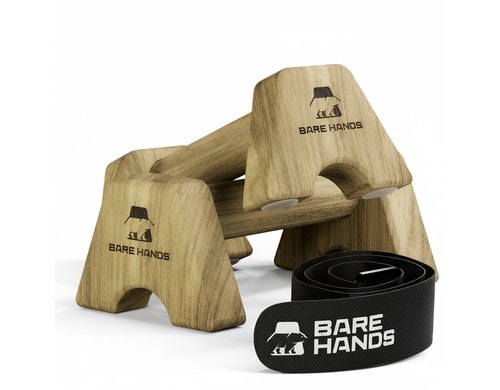 BARE HANDS Liegestützgriffe Gr. S 2stk, Calisthenics Equipment Liegestütz