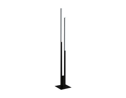 EGLO FRAIOLI-Z Stehleuchte schwarz, weiss inkl. 2x LED 17W, dimmbar