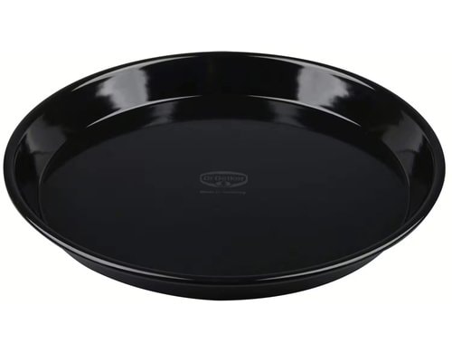 Dr.Oetker, Pizzablech Emaille Tradition 24 Stahlblech schwarz, D:24x3cm
