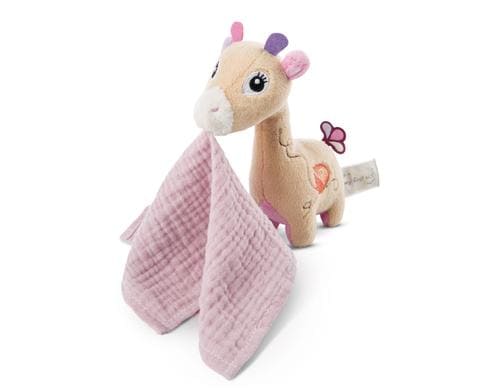 Nici Schmusetier Giraffe Sasuma 3D 16cm mit Mulltuch