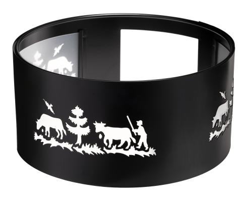 Heidi Cheese Line Rechaud-Windschutz Alpes für alle Rechauds bis 25.8cm Durchmesser