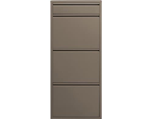 Kare Schuhschrank Caruso 3 plus 1 Taupe