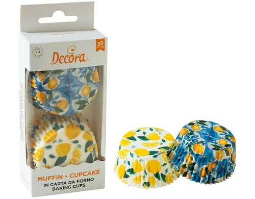 Decora Backförmchen Amalfi 36 Stück