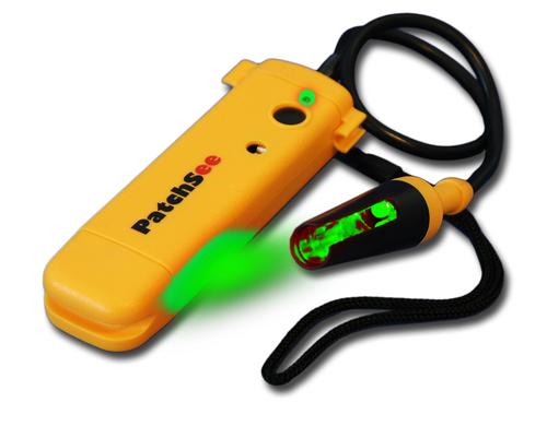 PatchSee Professional Light + Charger LED Injektionslampe Farbe: Grün