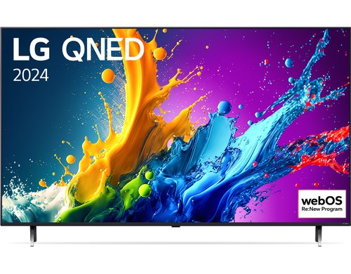 LG TV 43QNED80T6A, 43 LED-TV, UHD QNED, 60Hz, Slim Design 29mm, 2-pole