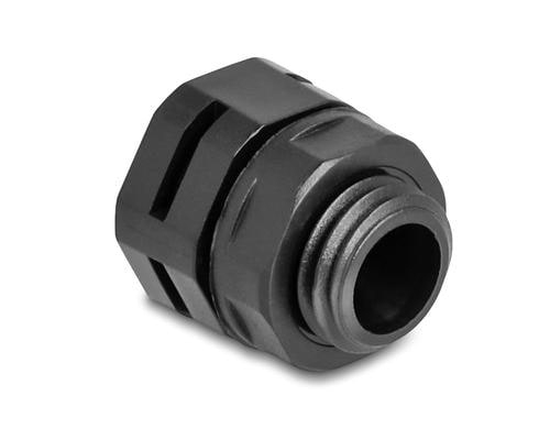 Delock Druckausgleichselement M12, schwarz, 2 Stück