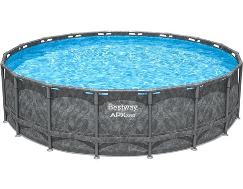 APX365 Winterfestes Frame Pool Set mit Sandfilteranlage 549 x 132cm