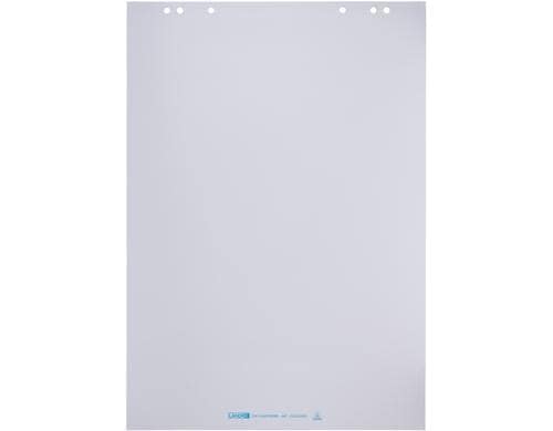 Landré Flipchart Block weiss blanko 5 Stk. 80g/qm, 68x98cm, 20 Blatt, holzfrei