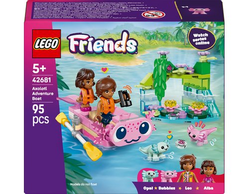 Axolotl-Abenteuerboot LEGO Friends