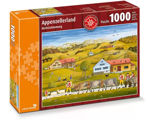 Appenzellerland Herbststimmung 1000 Teile