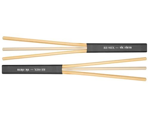 Vic Firth VFRM4 Remix Brush RM4 Besen, Paar, Birch & Rattan
