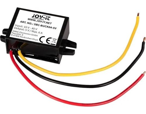 jOY-it SBC-Buck04-5V Spannungsregler IP64 10 - 45Volt Eingang, Ausgang 5Volt